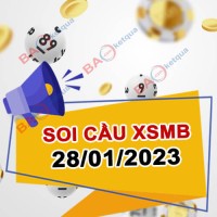 Soi cầu Kubet XSMB - phân tích và dự đoán loto Miền Bắc ngày 28/01/2023